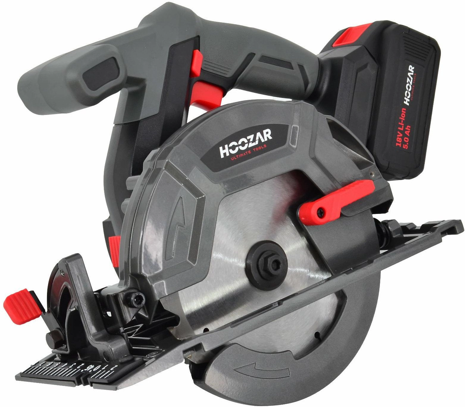 HOOZAR CIRCULAR SAW 165mm 18V 1x5
