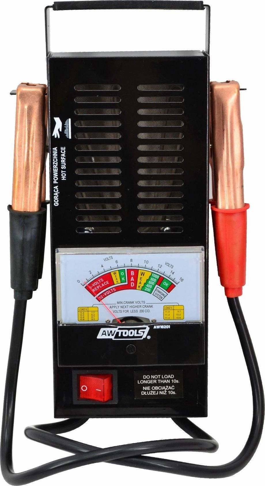 AWTools AWTOOLS BATTERY TESTER 6/12V (