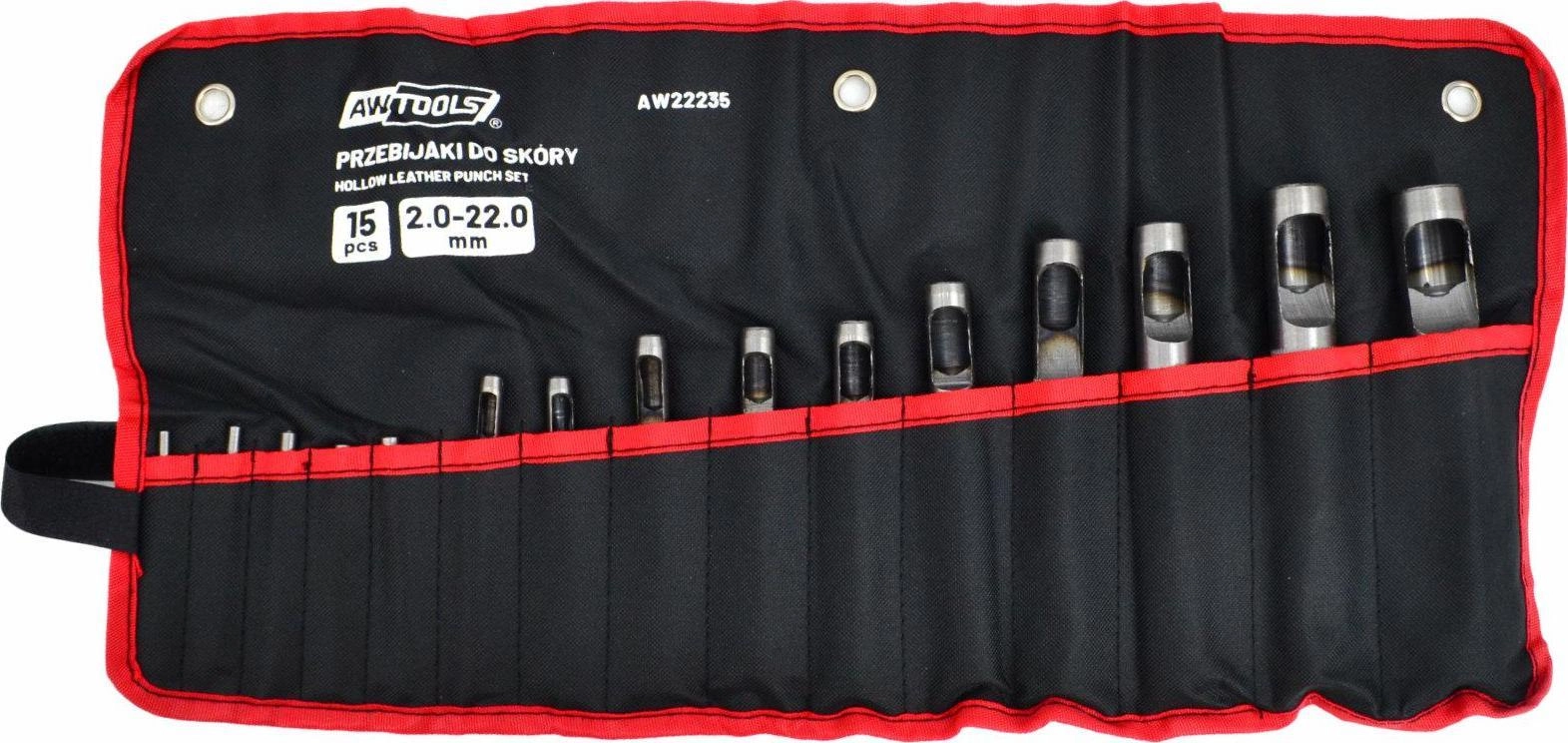 AWTools AWTOOLS PRZEBIJAKI SKÓRY 15cz AW22235