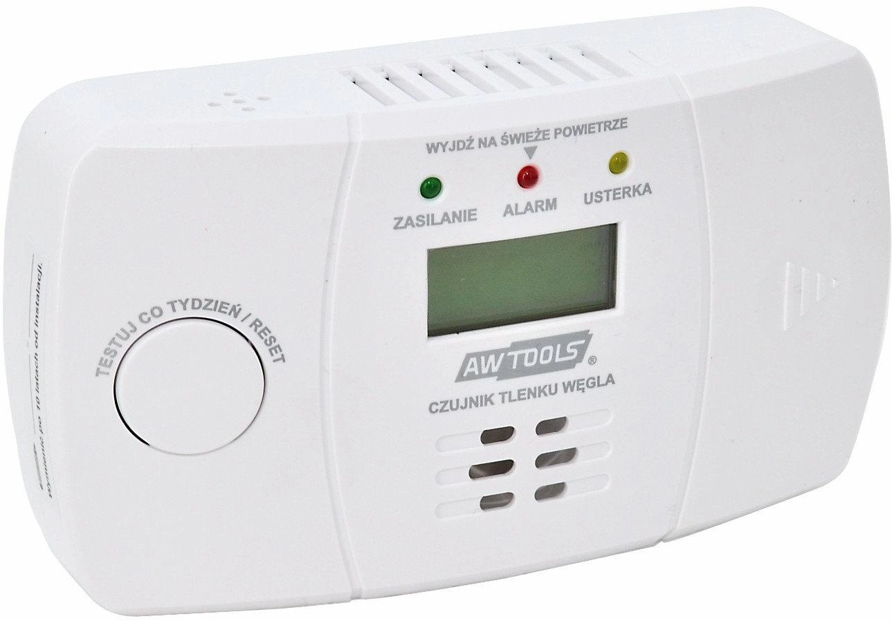 AWTOOLS carbon monoxide detector 2xAA 1