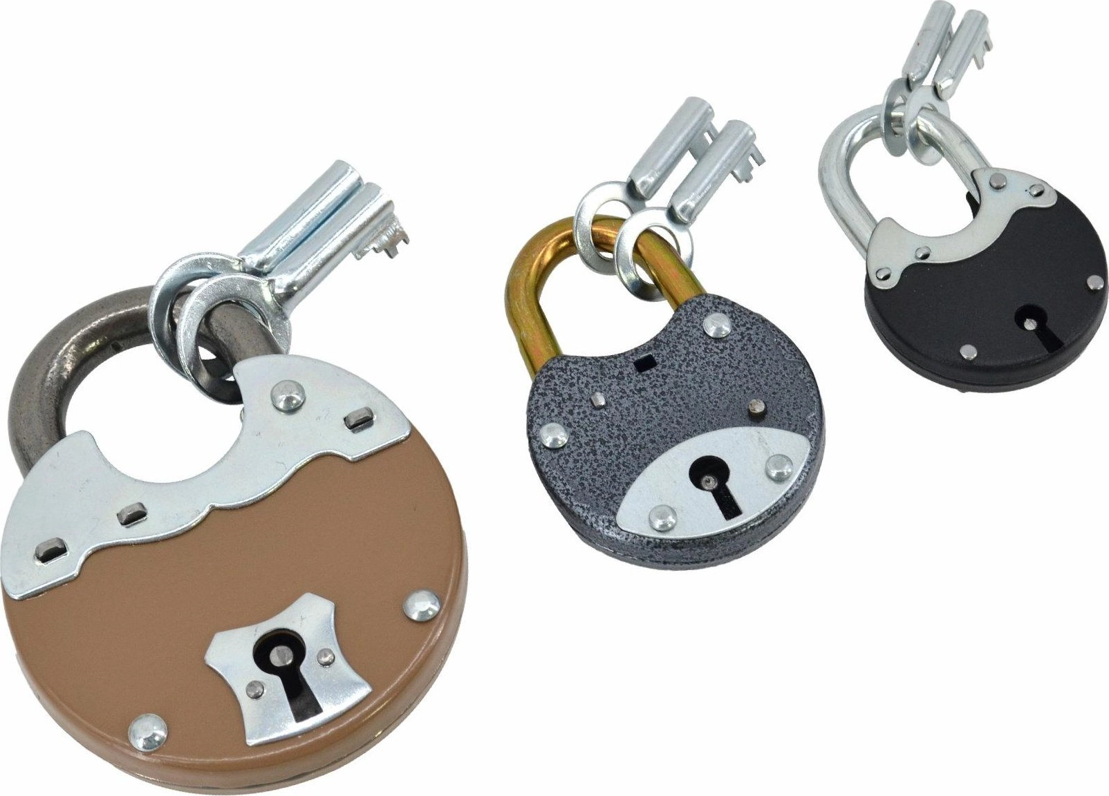 AWTOOLS PADLOCK 90mm/TUBULAR KEY AW23995 5903678620813