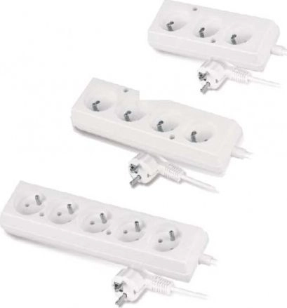 AWTools white home extension cord  3