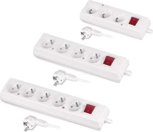 AWTools power strip 5 sockets 5