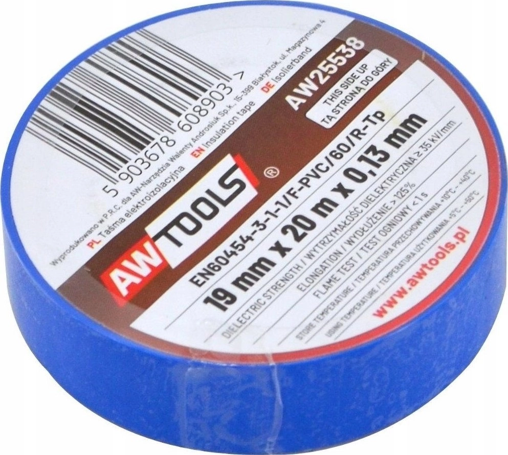 AWTools AWTOOLS TAŚMA IZOLACYJNA 15mm x