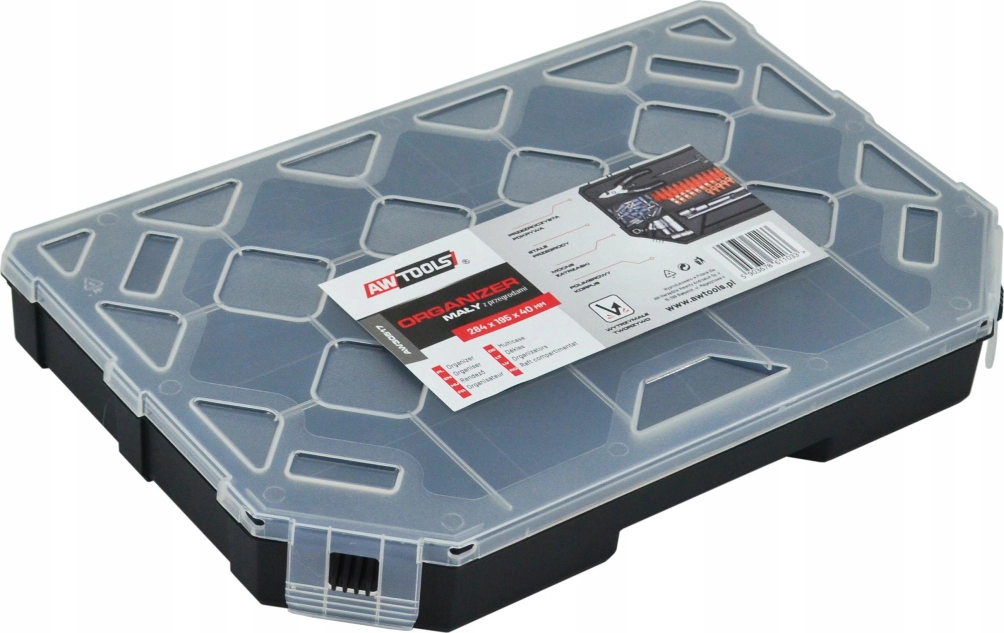 AWTOOLS ORGANIZER SMALL 284x195x40mm AW30517 5903678611033