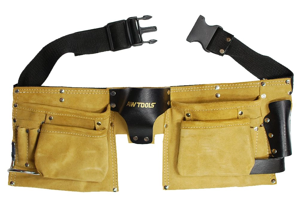 LEATHER ROOFING BELT 11 POCKETS /