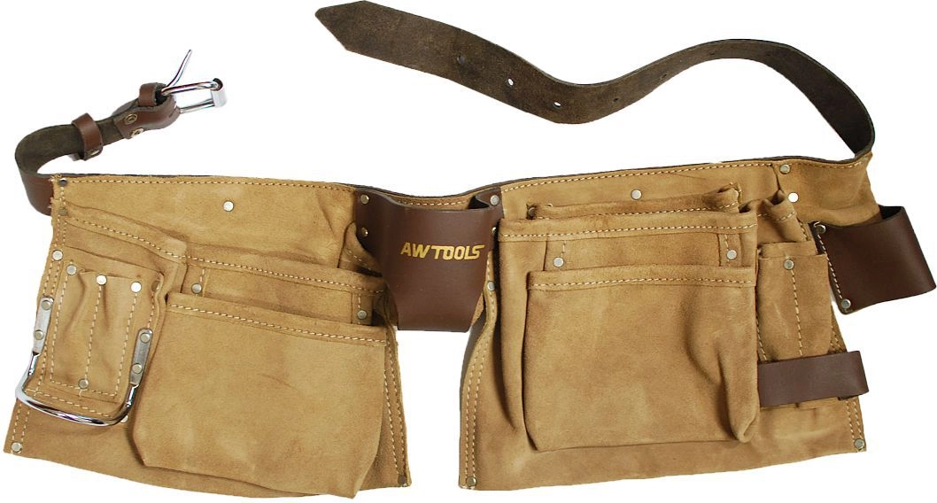 ROOFING LEATHER BELT 11 POCKETS /