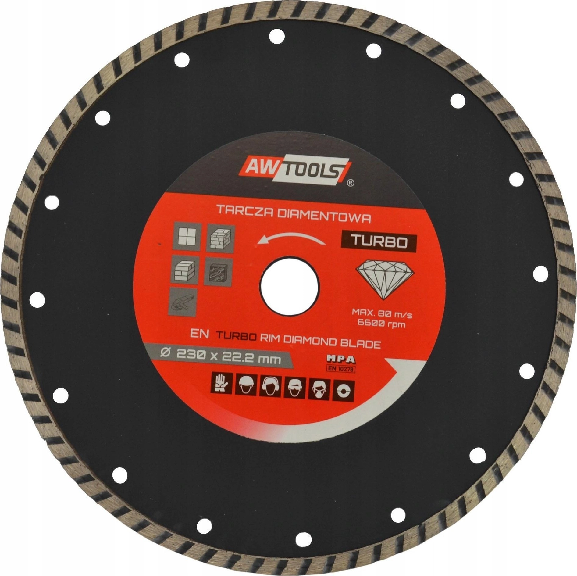 AWTools AWTOOLS DIAMOND DISC 350x32-25.4-22
