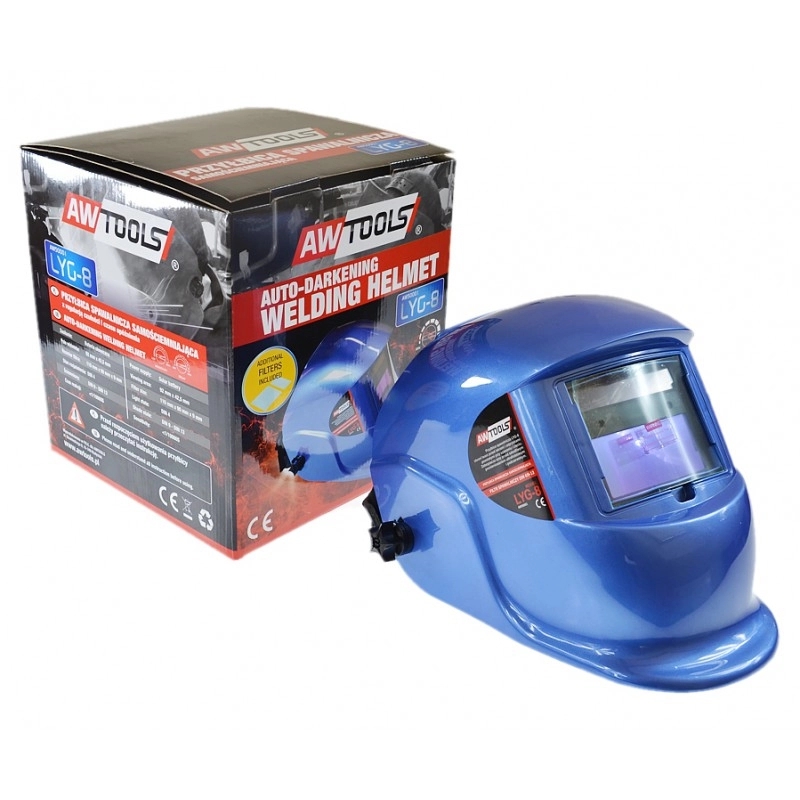 AUTO-darkening WELDING HELMET LYG-8 BLUE DIN