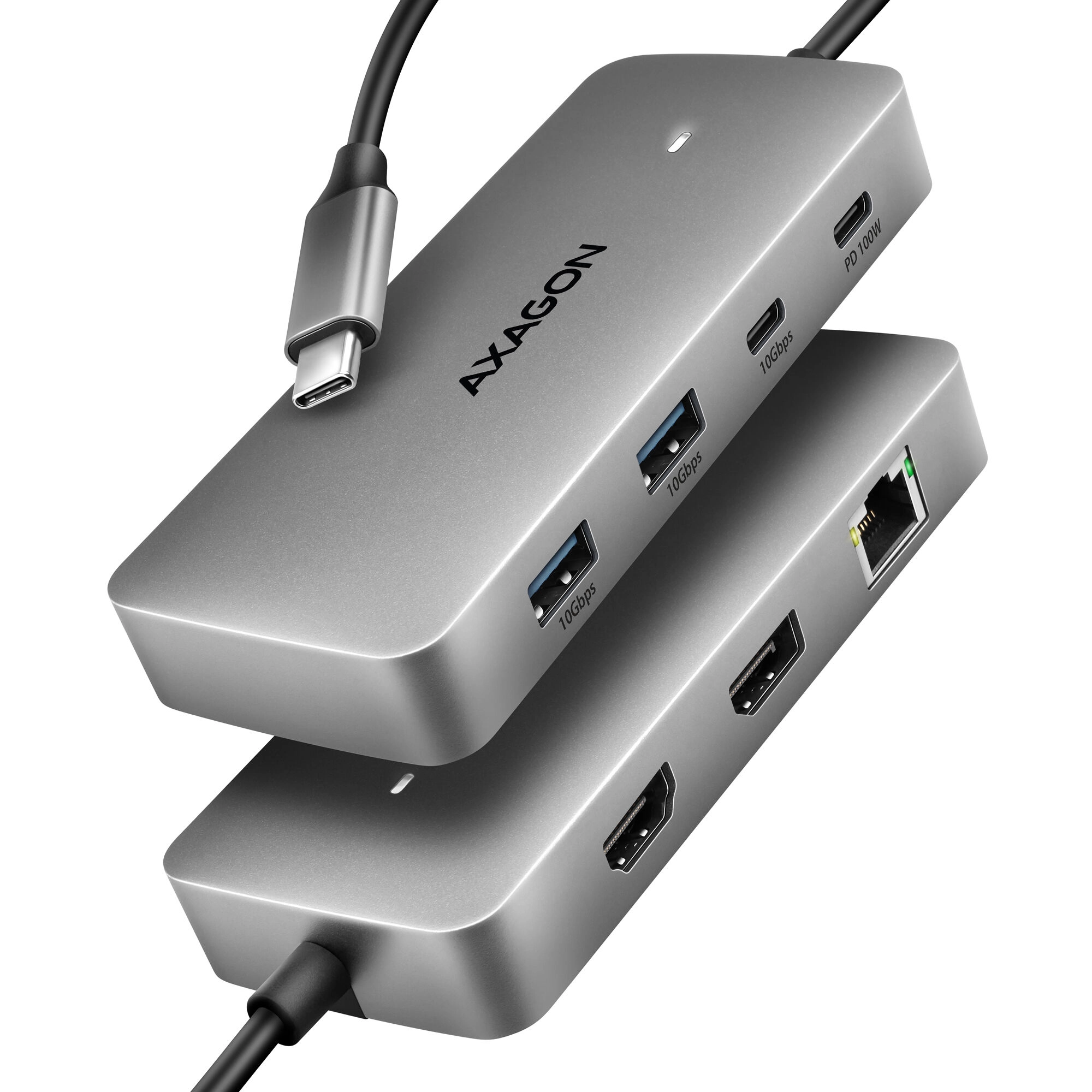 AXAGON USB-C 10Gbps DUAL 4K DISPLAY