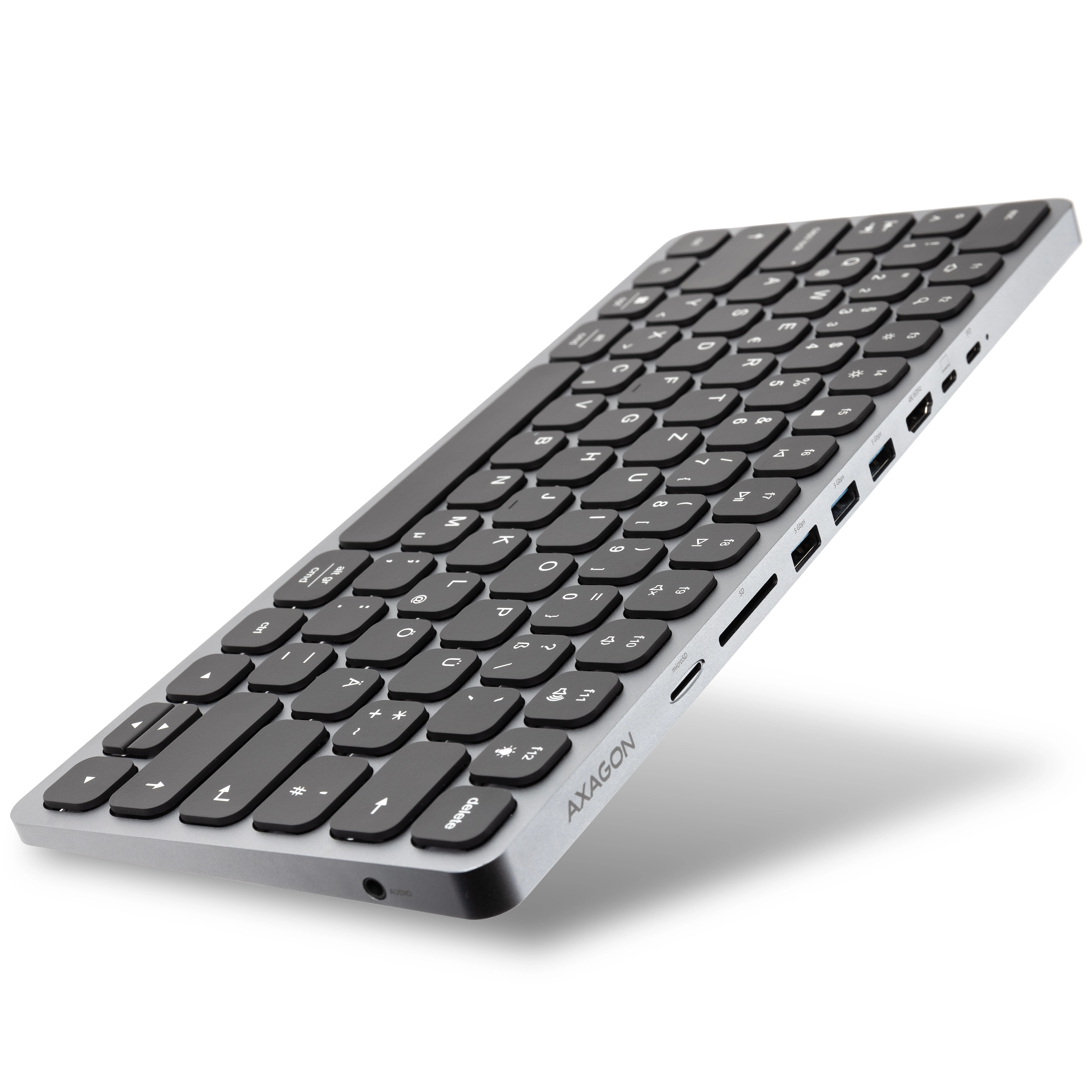 Klawiatura Axagon AXAGON HMC-KB USB-C Tastatur