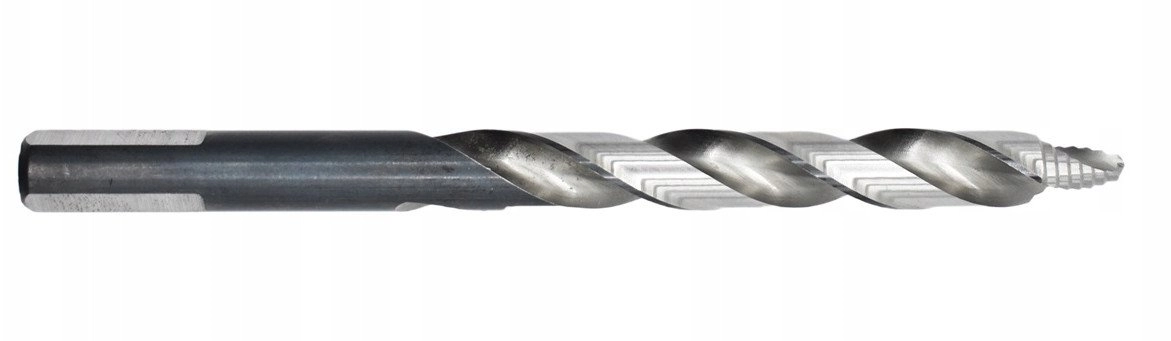 Drill with graduated blade fi 4