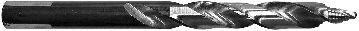 Drill with graduated blade fi 9
