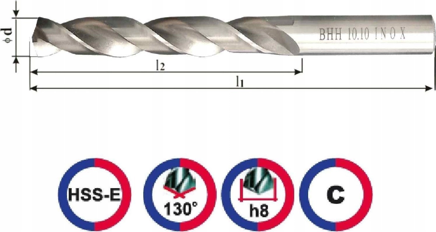 Abraboro drill Drill 10.5 INOX