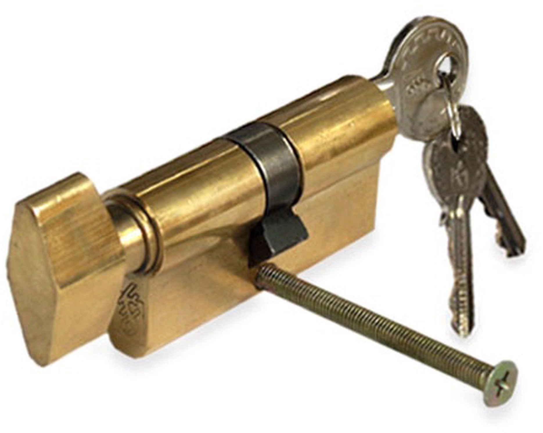 CYLINDER LOCK W KNOB 60MM 30X30