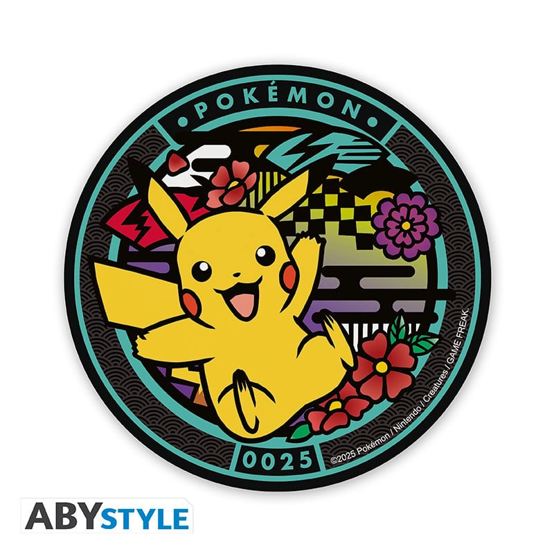 Pokemon - Cermic Coaster (Pikachu) ABYCOS021