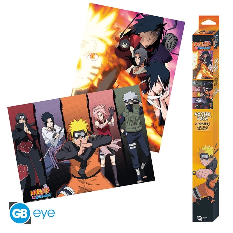 NARUTO SHIPPUDEN - Set 2 Chibi