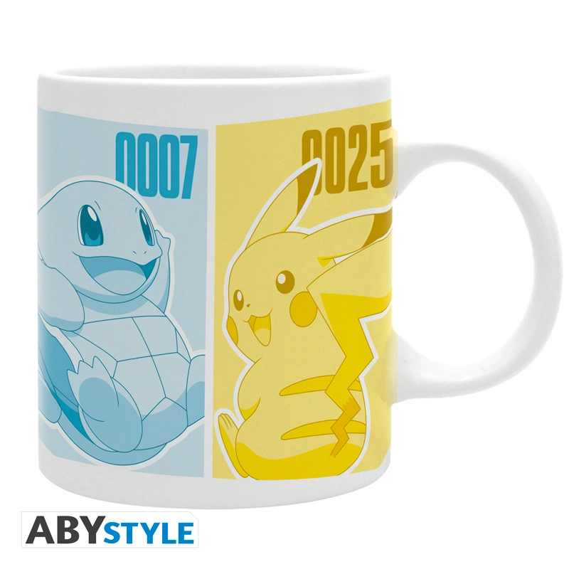 POKEMON Mug - Pikachu  Kanto Starters
