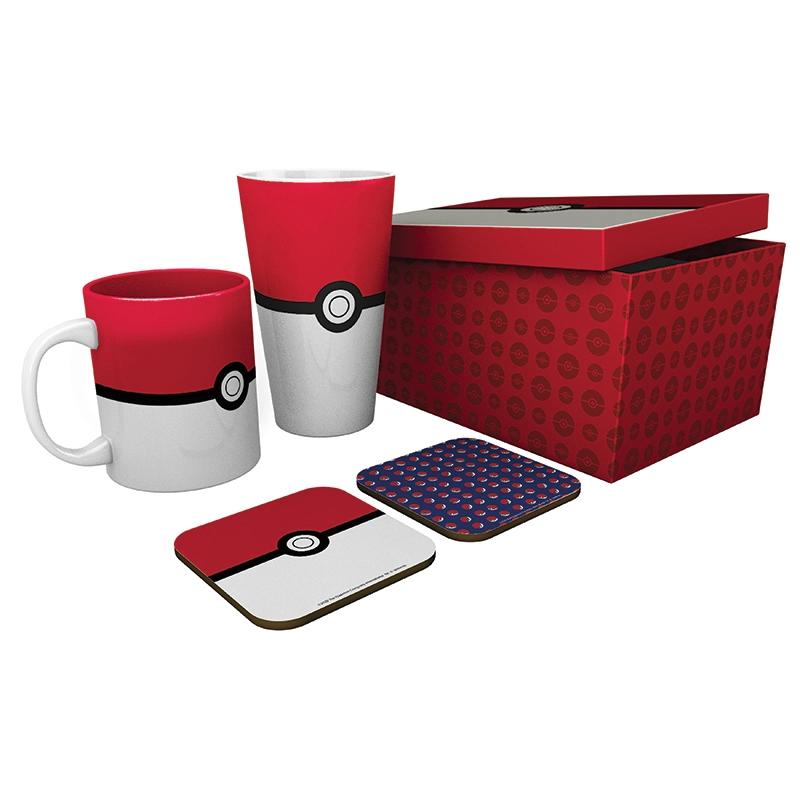 POKEMON Pack Glass + Mug +
