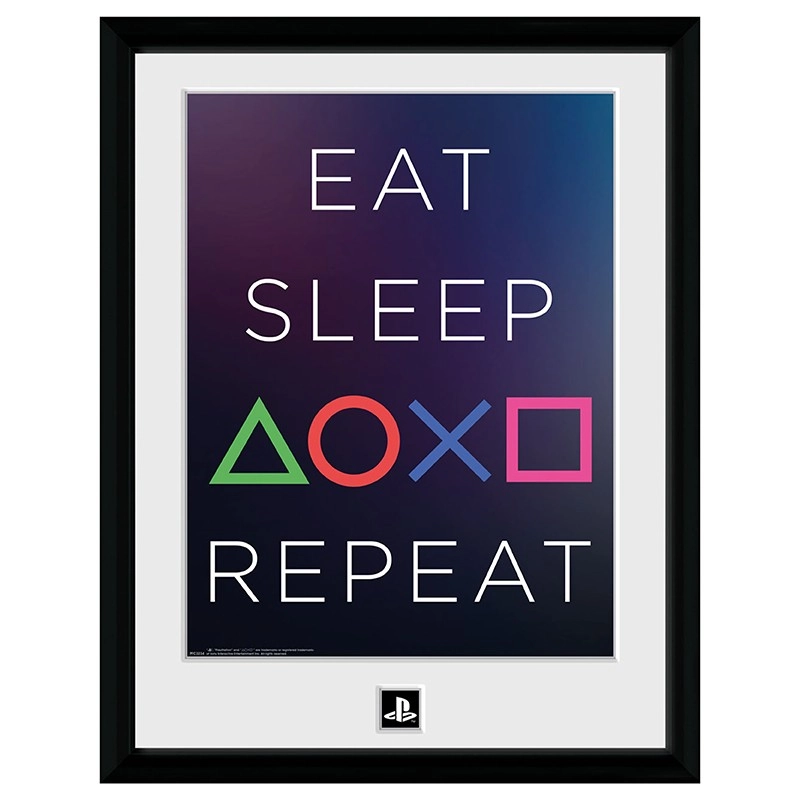 PLAYSTATION - Framed print "Eat