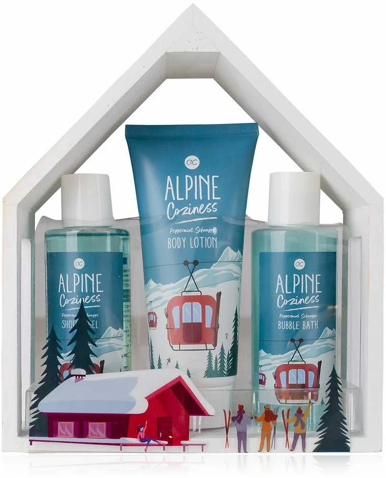 Vonios rinkinys ALPINE COZINESS namelio formos