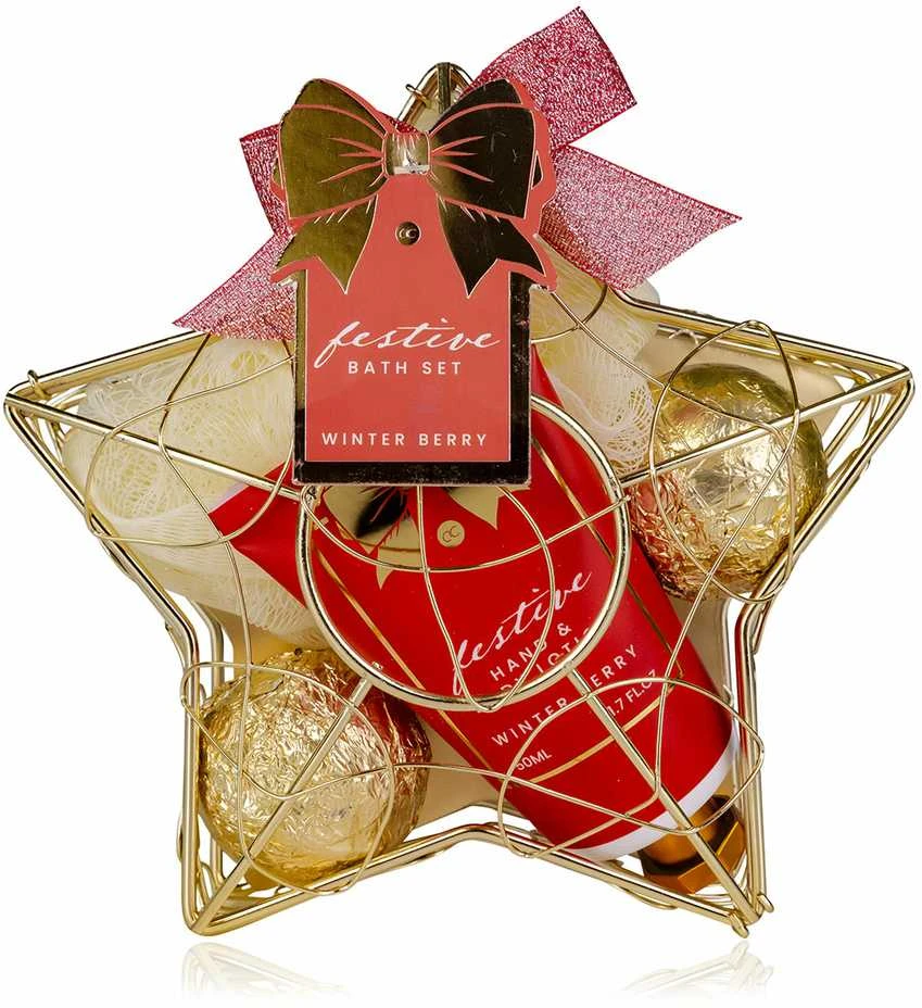 Accentra Vonios rinkinys FESTIVE žvaigždės formos