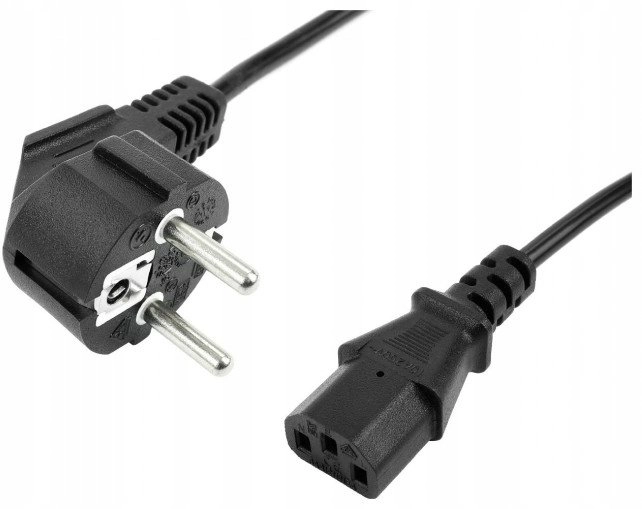 Power cable Schuko - C13 5