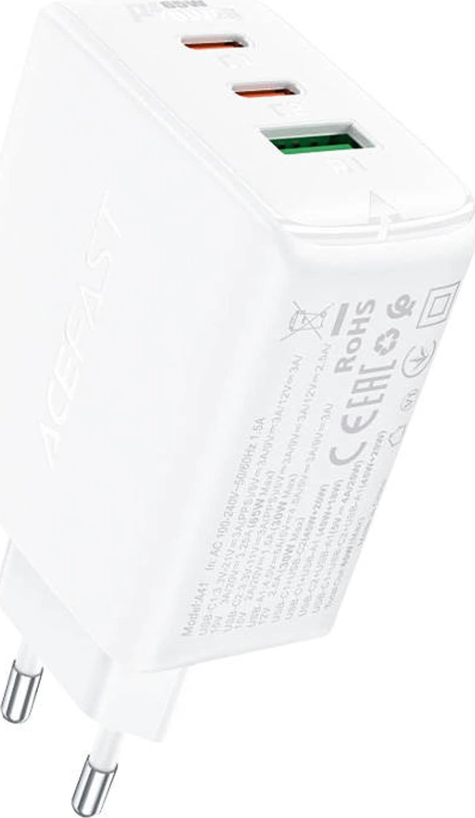 Acefast fast GaN charger (2x USB-C