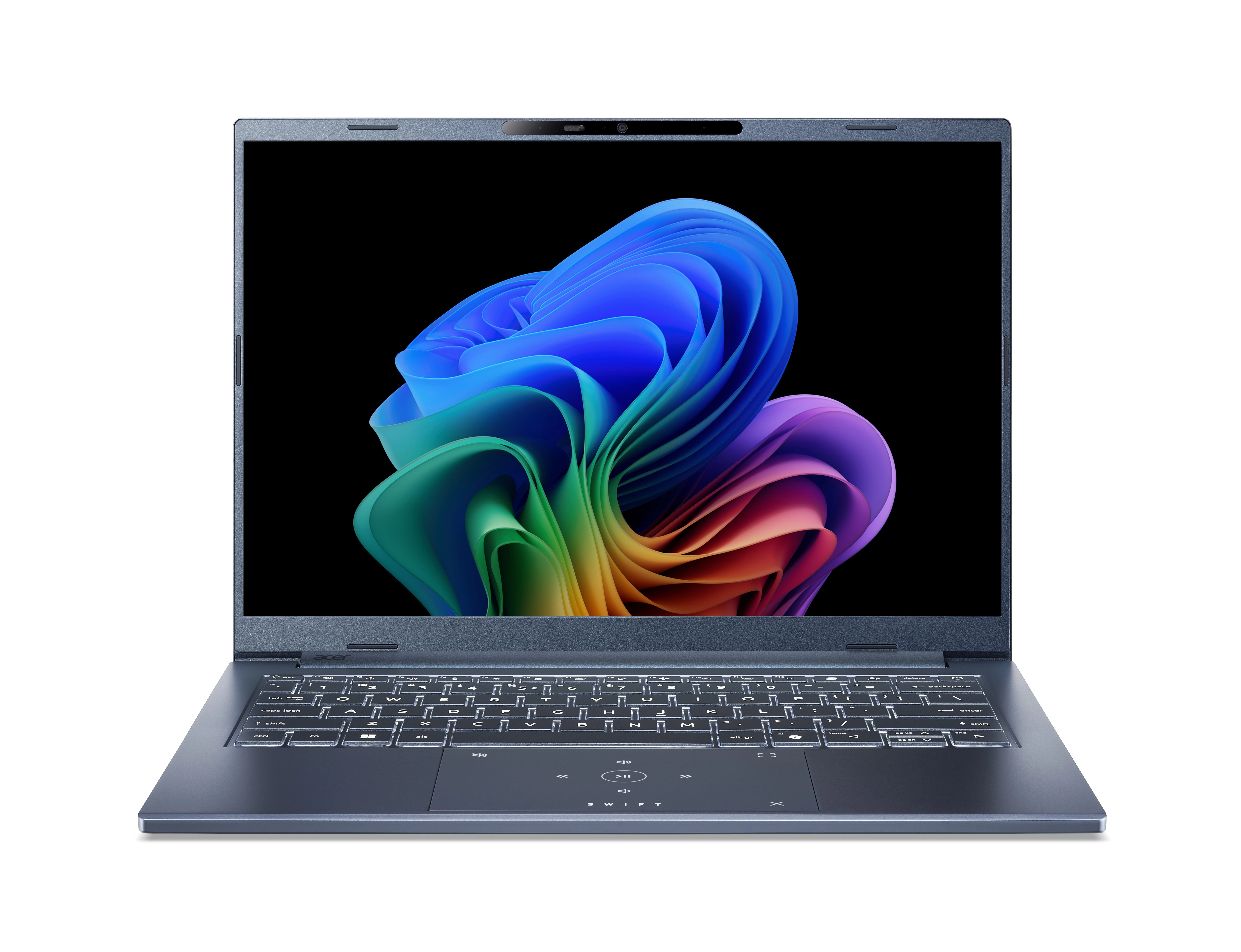 Acer Swift Go 14 AI SFG14-75-73GE Intel Core Ultra 7 258V Portatīvais dators 35,6 cm (14") WUXGA 32 GB LPDDR5x-SDRAM 1 TB SSD Wi-Fi 7 (802.11be) Windows 11 Home Zils