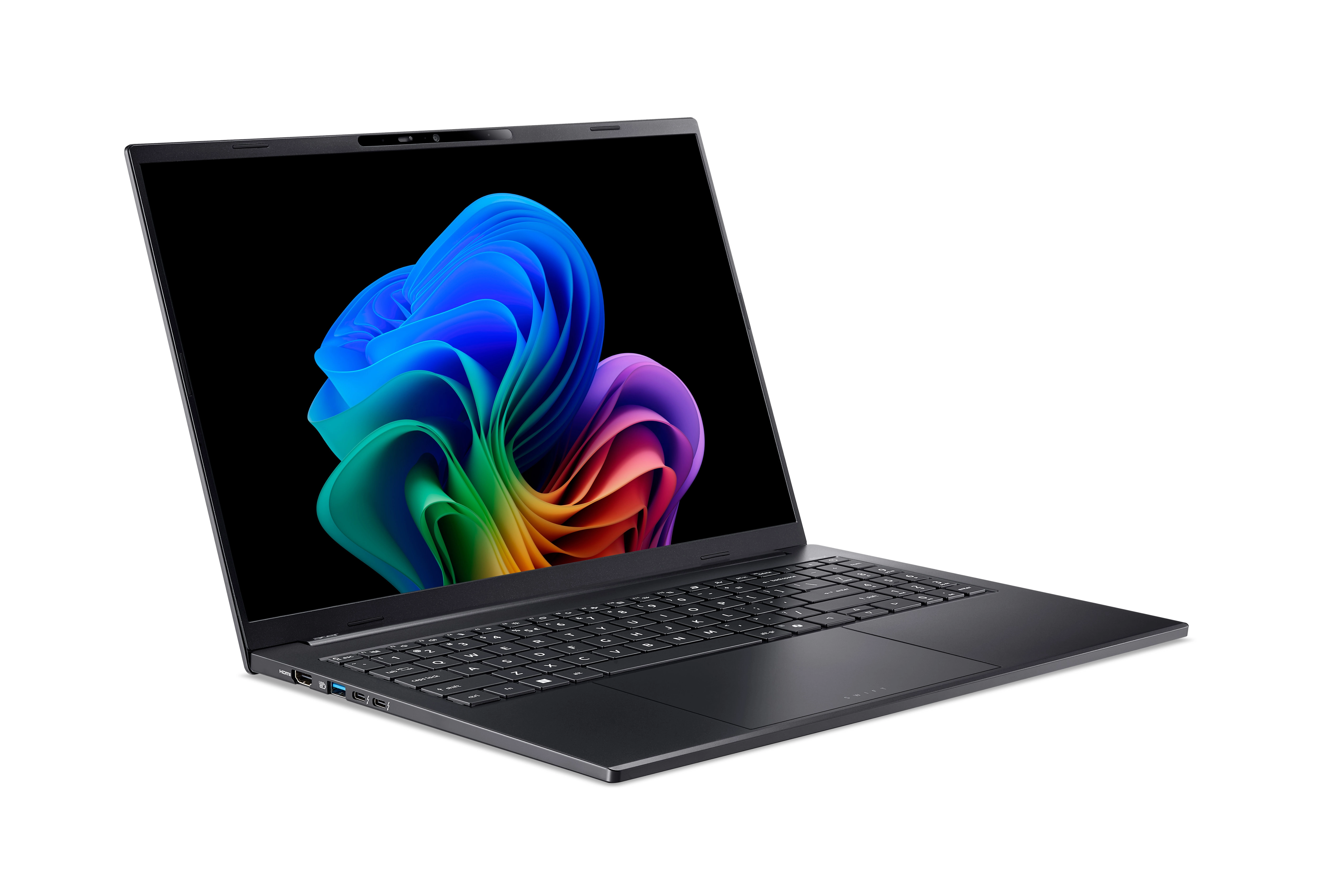 Acer Swift Go 16 AI SFG16-74-71TF Intel Core Ultra 7 258V Portatīvais dators 40,6 cm (16") WUXGA+ 32 GB LPDDR5x-SDRAM 1 TB SSD Wi-Fi 7 (802.11be) Windows 11 Home Melns