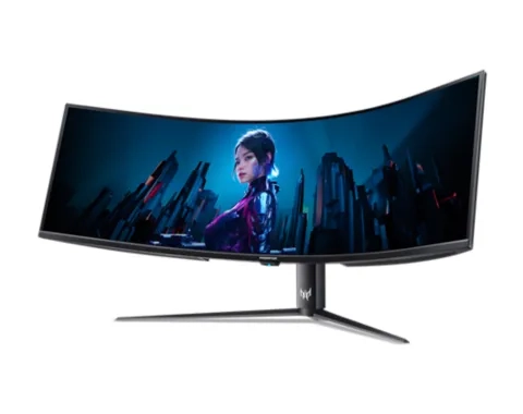 Acer UM.NZ7EE.001 monitori 144,8 cm (57") 7680 x 2160 pikseļi Melns