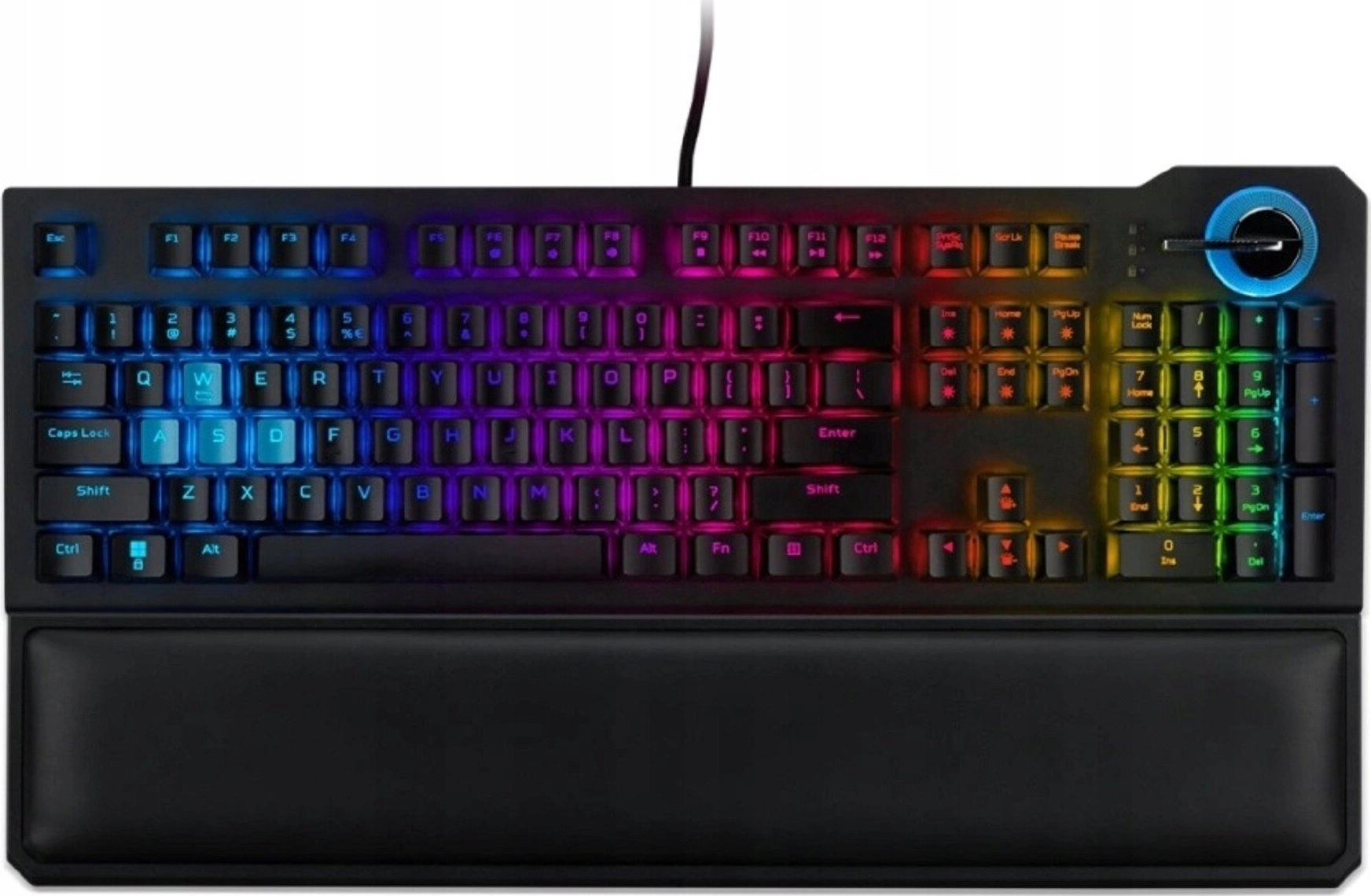 Acer Predator Aethon 700 tastatūra Speļu QWERTY Amerikāņu angļu valoda Metālisks