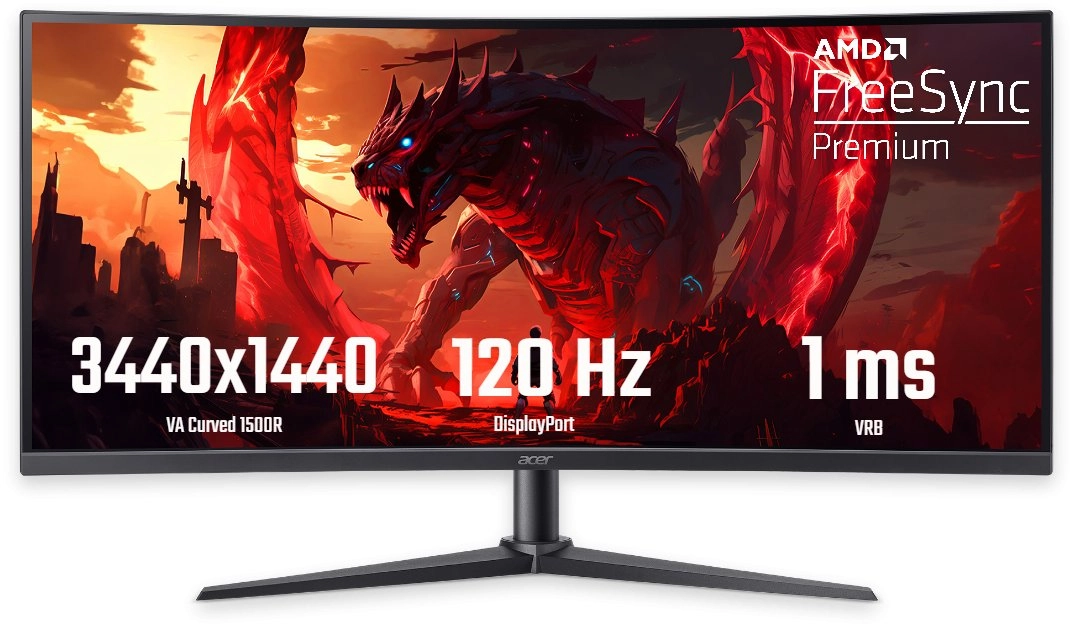 Monitor Acer XZ340CURJ0bmiiphx (UM.CX0EE.019)