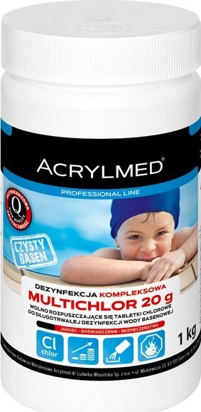 Acrylmed MULTICHLOR 20 g - 1kg