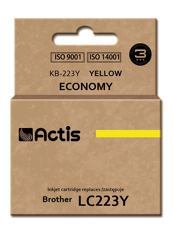 Actis KB-223Y ink (replacement for Brother