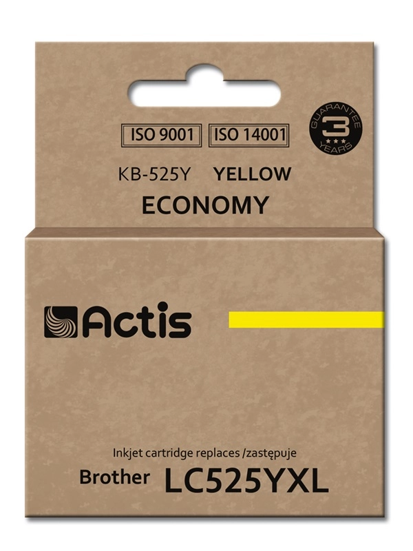 Actis KB-525Y ink (replacement for Brother