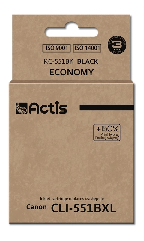 Actis KC-551Bk ink (replacement for Canon