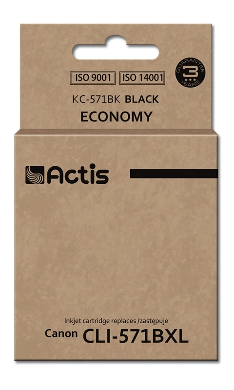 Actis KC-571Bk ink (replacement for Canon
