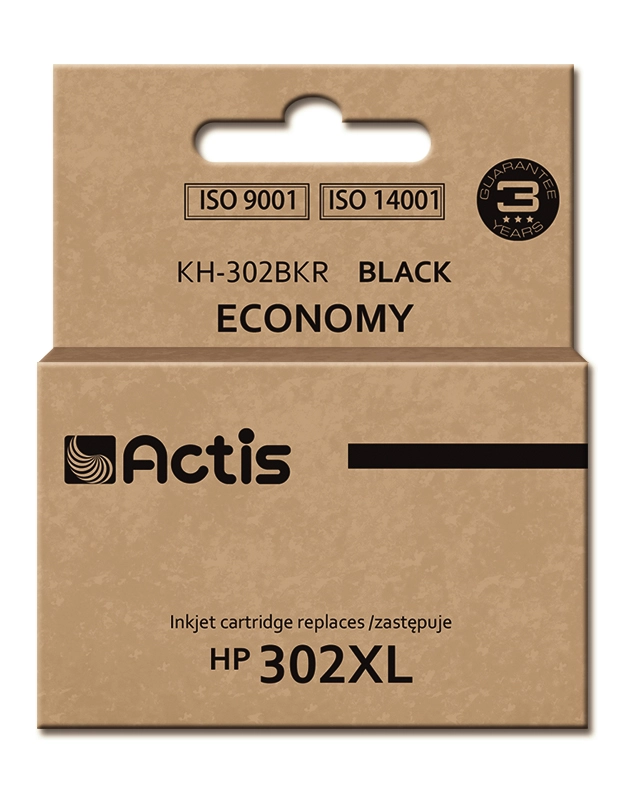 Actis KH-302BKR ink (replacement for HP