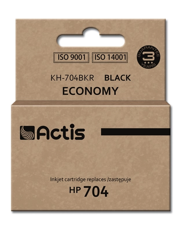 Actis KH-704BKR ink (replacement for HP