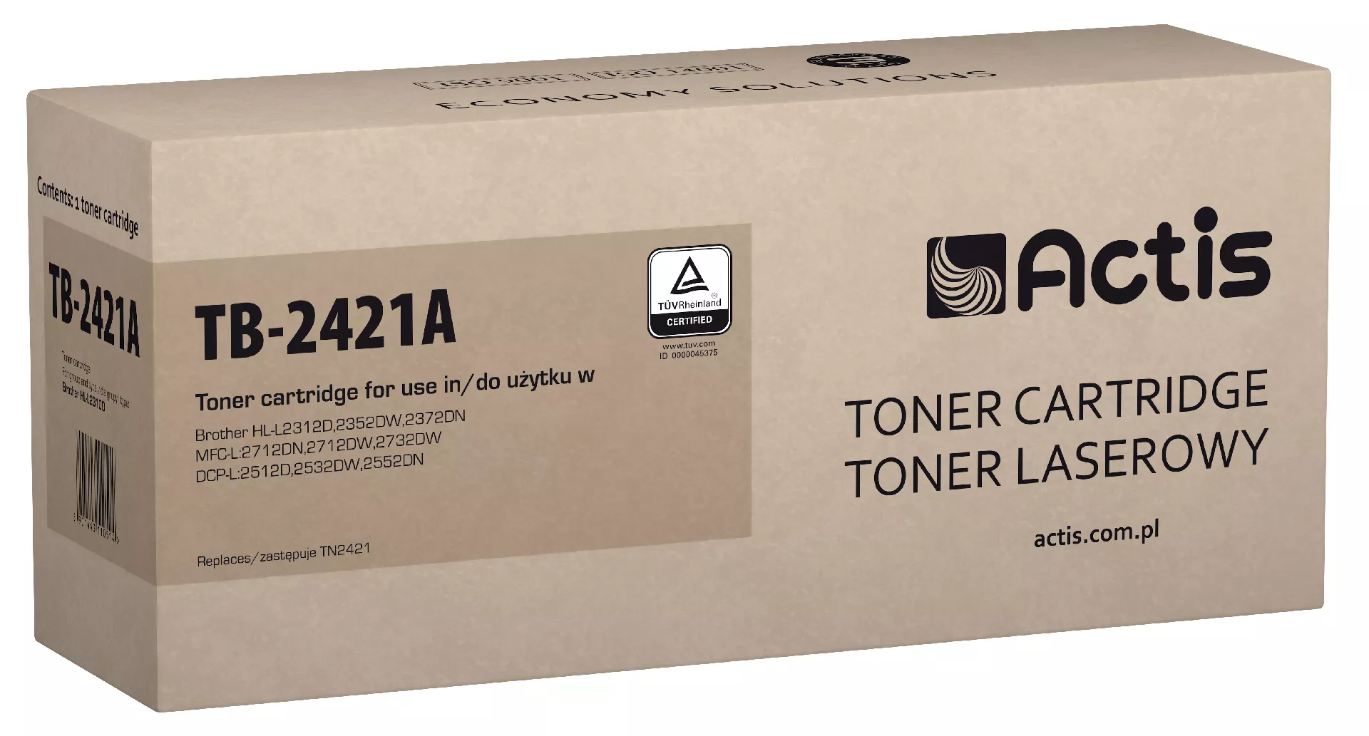 Actis TB-2421A toner (replacement for Brother