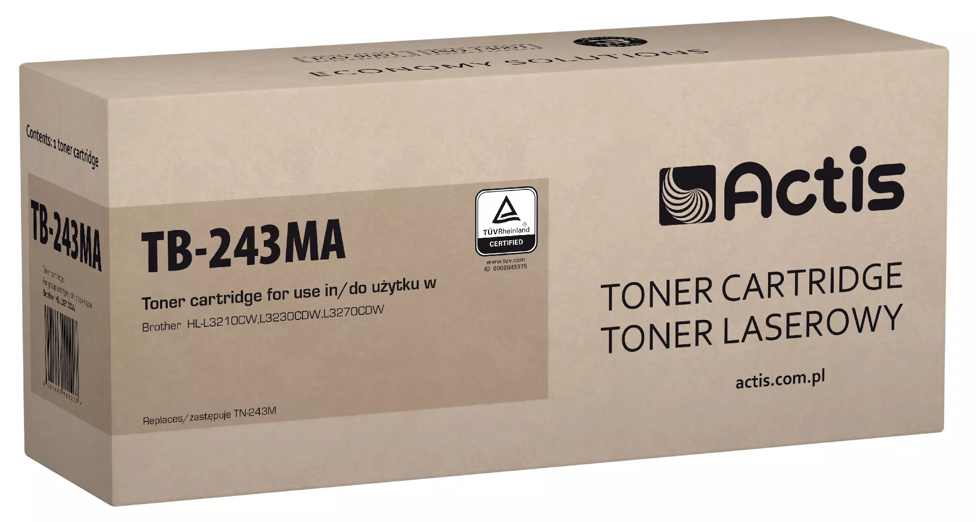 Actis TB-243MA toner (replacement for Brother