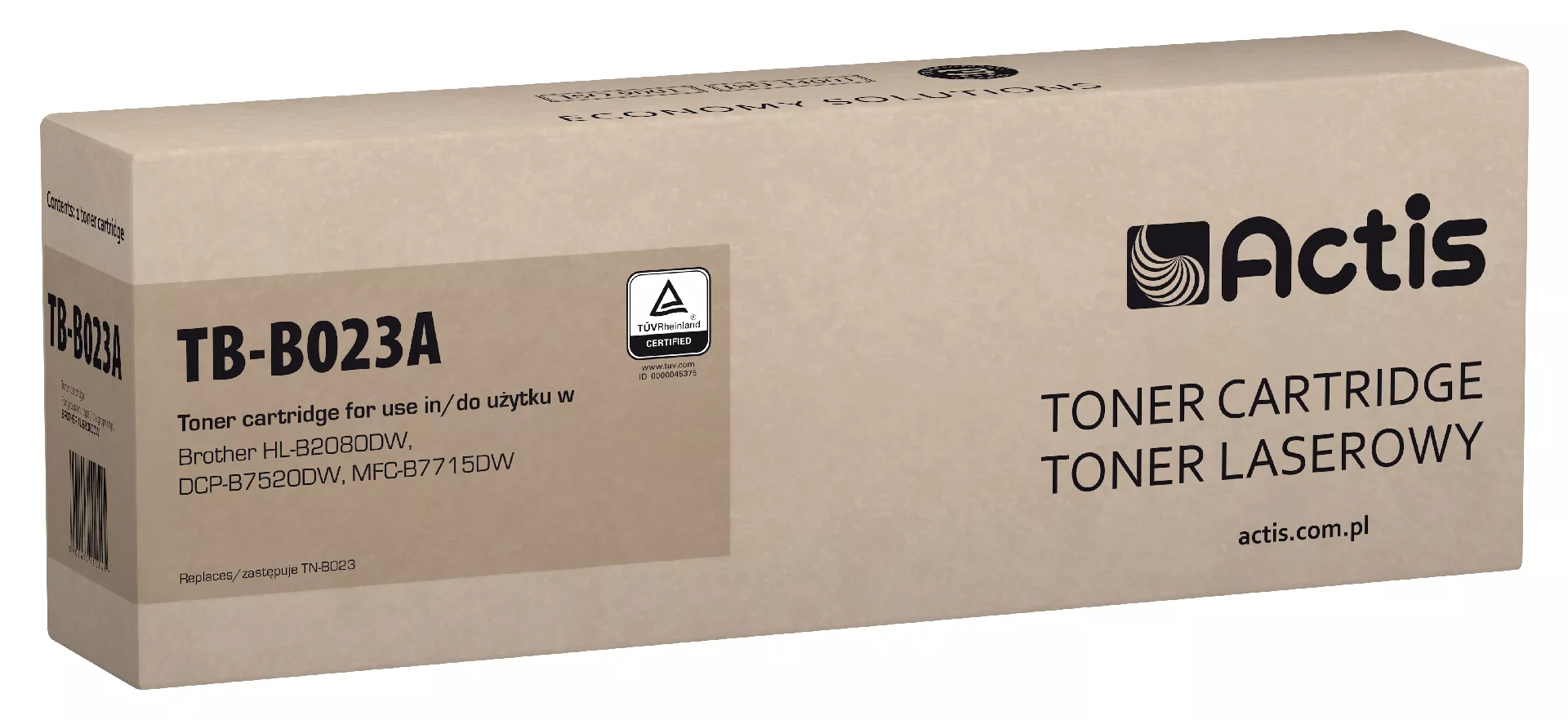 Actis TB-B023A toner (replacement for Brother