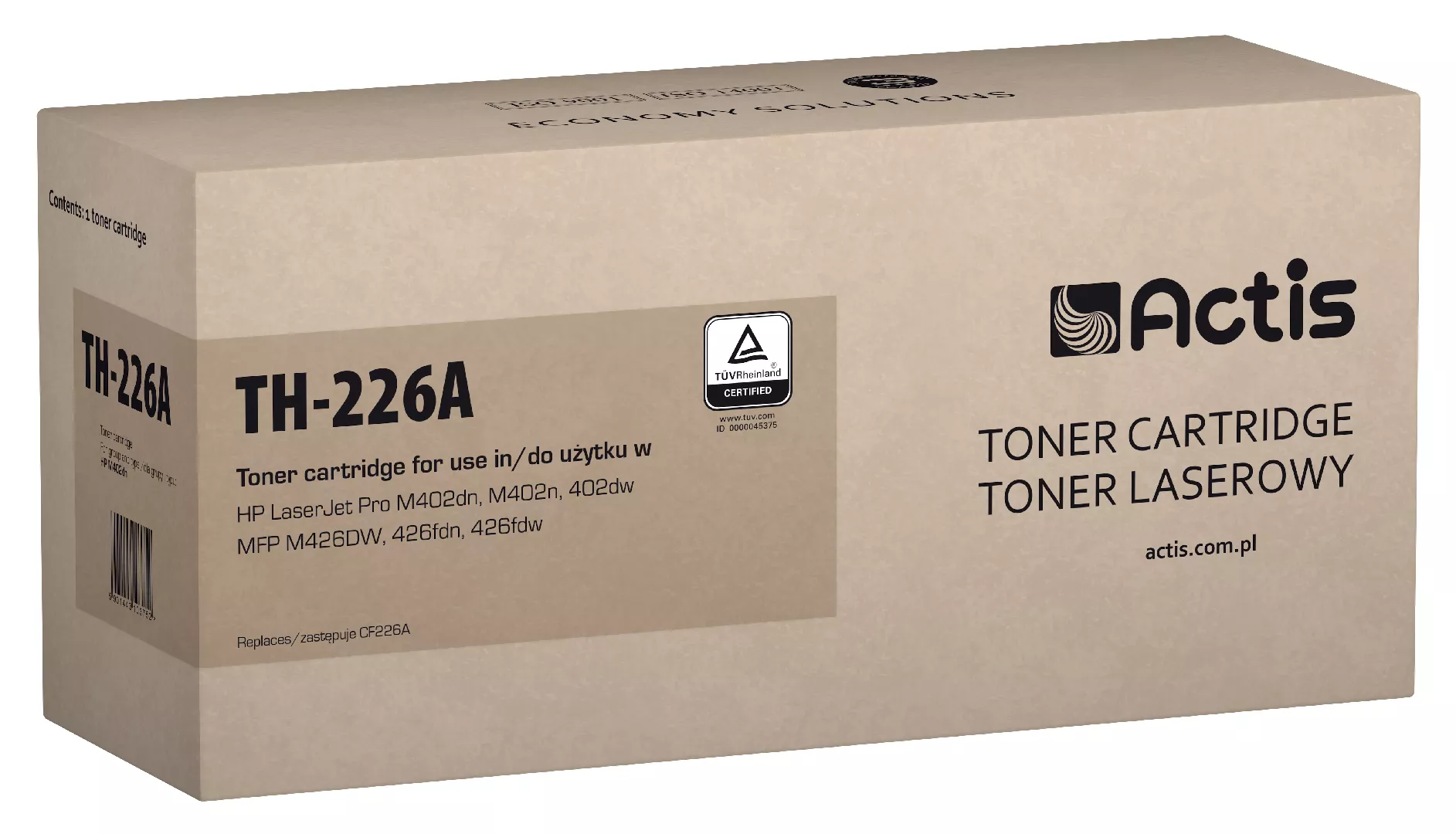 Actis TH-226A toner (replacement for HP