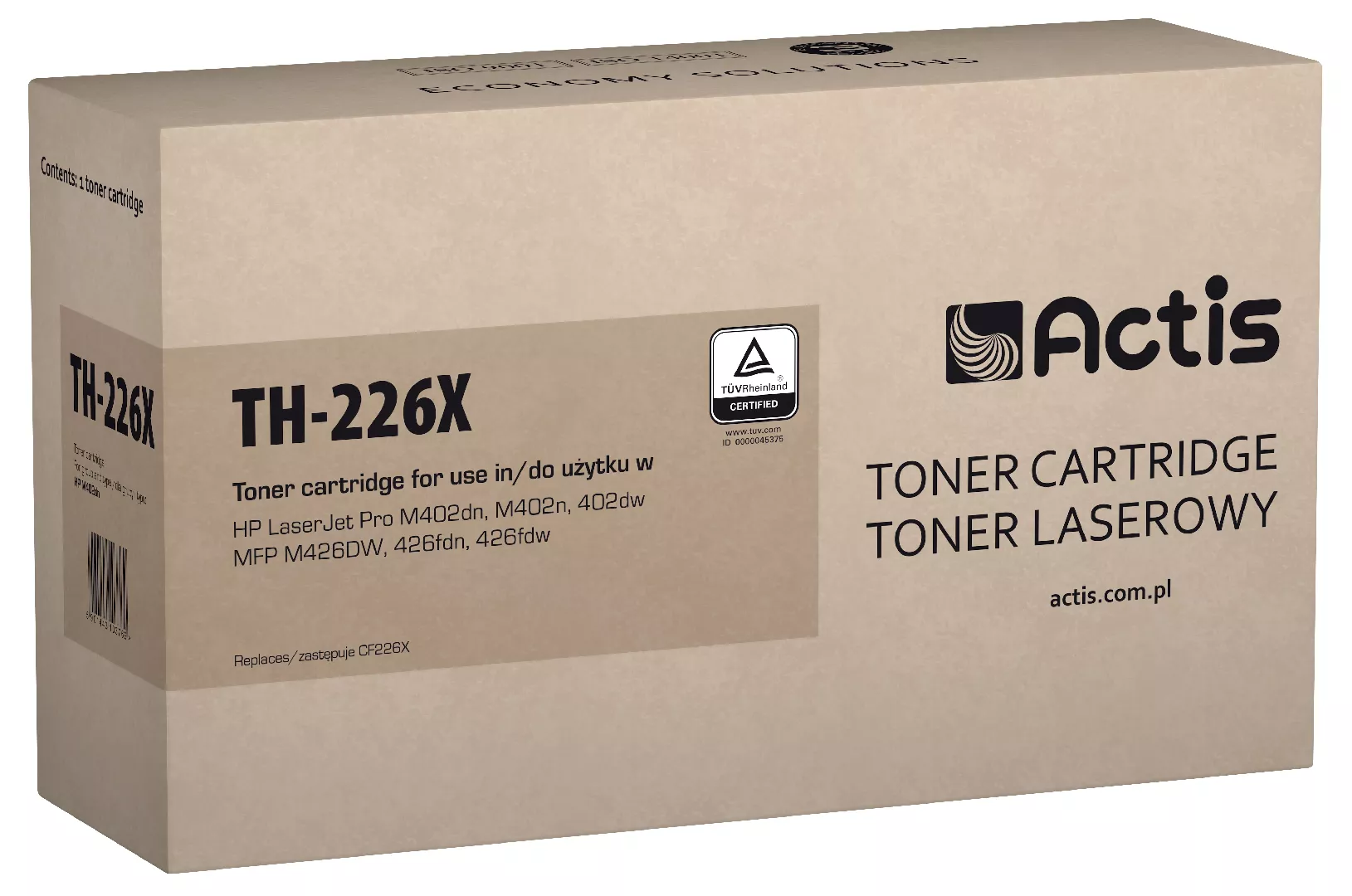 Actis TH-226X toner (replacement for HP