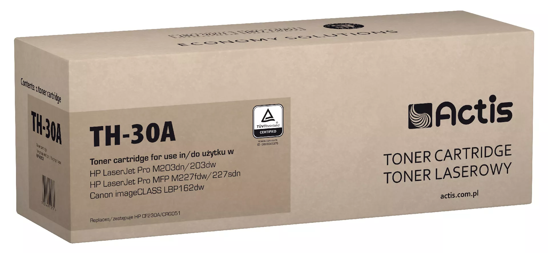 Actis TH-30A toner (replacement for HP