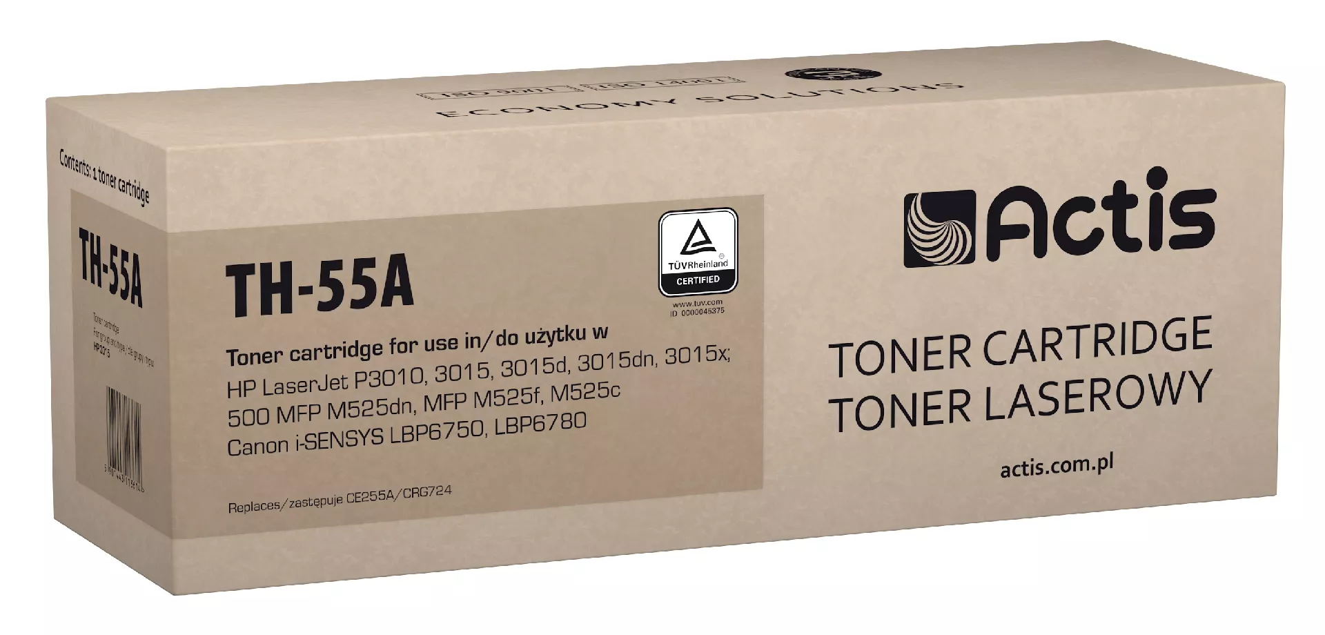 Actis TH-55A toner (replacement for HP