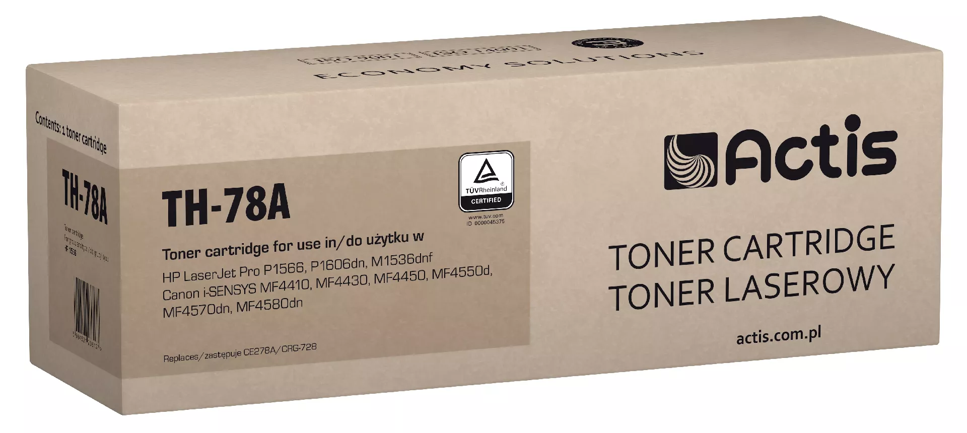 Actis TH-78A toner (replacement for HP