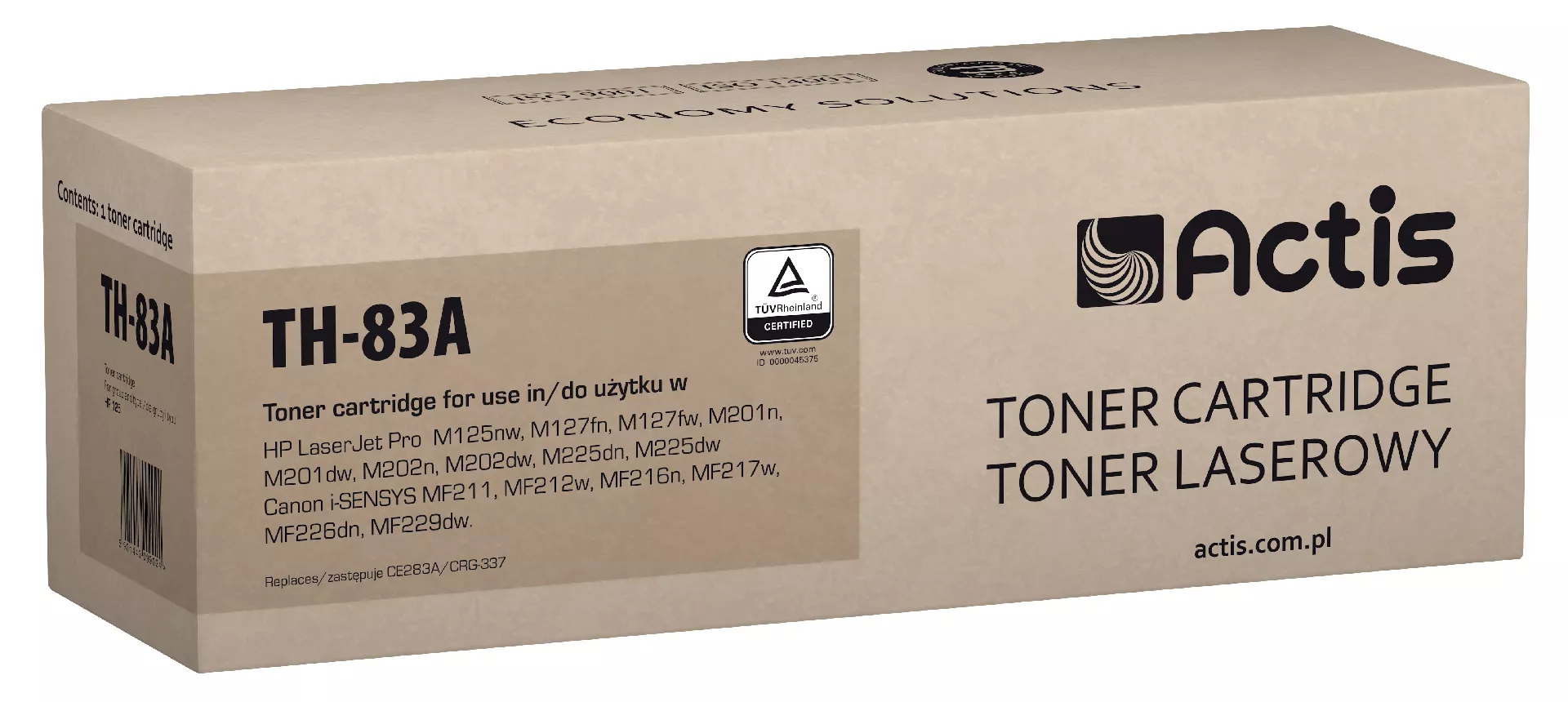 Actis TH-83A toner (replacement for HP
