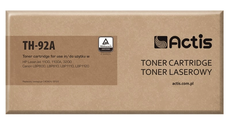 Actis TH-92A toner (replacement for HP